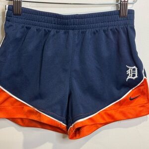 Nike Tigers Kids Shorts Kids Size 6X Blue And Orange